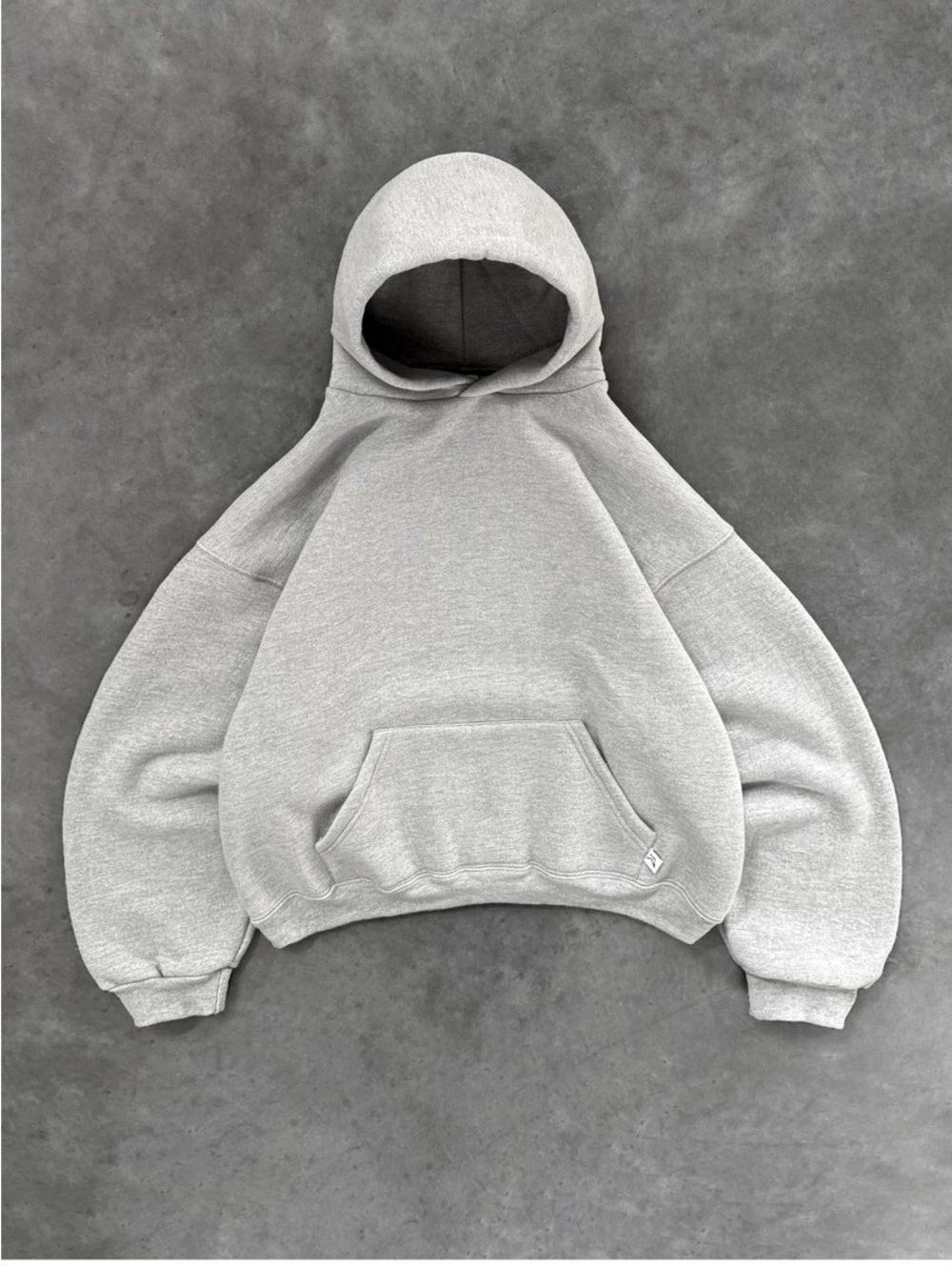 Akimbo Men's Hooded Sweatshirt - Light Gray